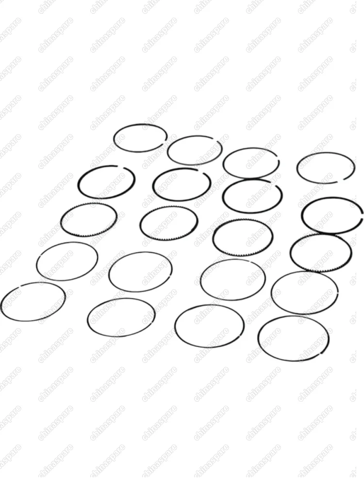 Кольцо поршневое +0,5 (комплект) BYD F3