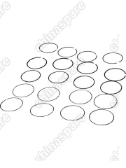 Кольцо поршневое +0,5 (комплект) BYD F3