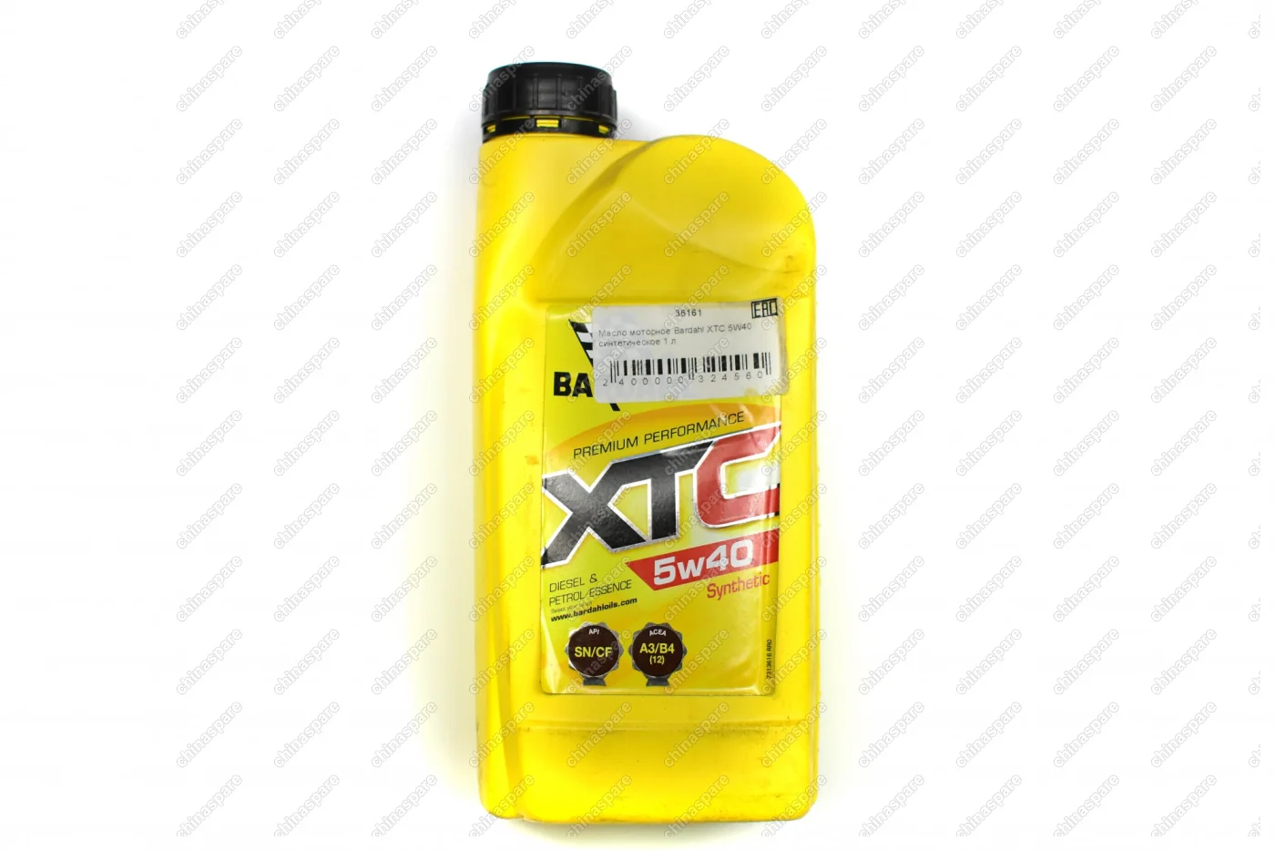 36161 Масло моторное Bardahl XTC 5W40 синтетическое 1 л