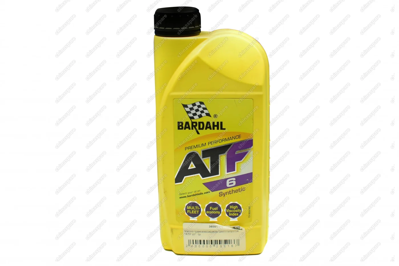 36591 Масло трансмиссионное синтетическое Bardahl «ATF VI» 1л