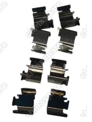 Пластины задних колодок (комплект) (пружина прижимная монтажная) Geely Emgrand Х7, EC7 (комплект)