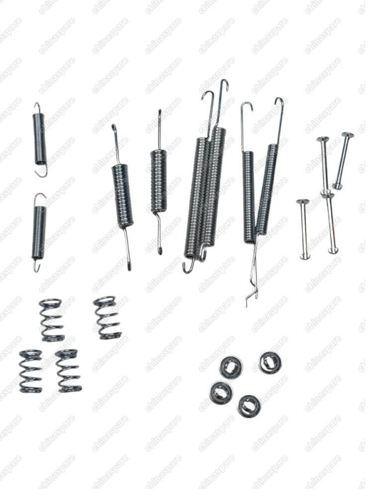 Ремкомплект барабанных колодок Skoda Rapid / Volkswagen Polo Sedan