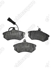 Колодки тормозные передние с датчиком (3 колодки) AUDI 80/90/100/200 82-95 (уценка)