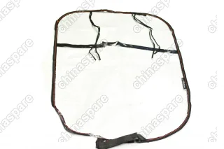 Накидка защитная на спинку переднего сидения (прозрачная) 65x60 см