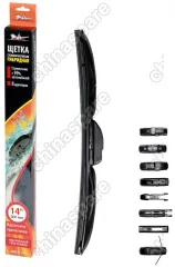 Щетка стеклоочистителя 360 мм (14) гибридная