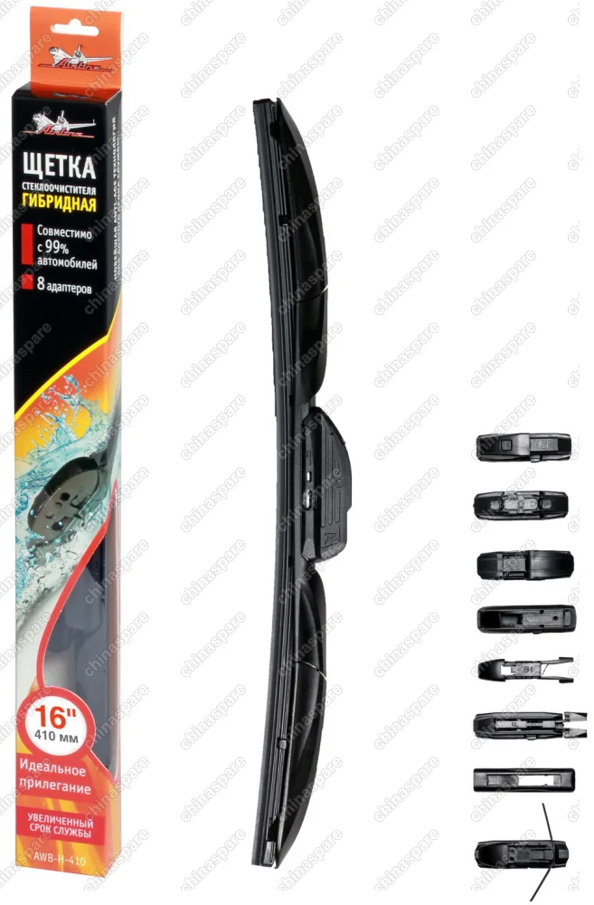 Щетка стеклоочистителя 410 мм (16) гибридная