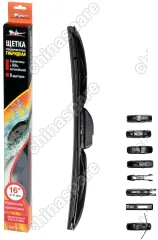 Щетка стеклоочистителя 410 мм (16) гибридная