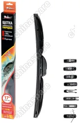 Щетка стеклоочистителя 430 мм (17) гибридная