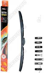 Щетка стеклоочистителя 450 мм (18) гибридная