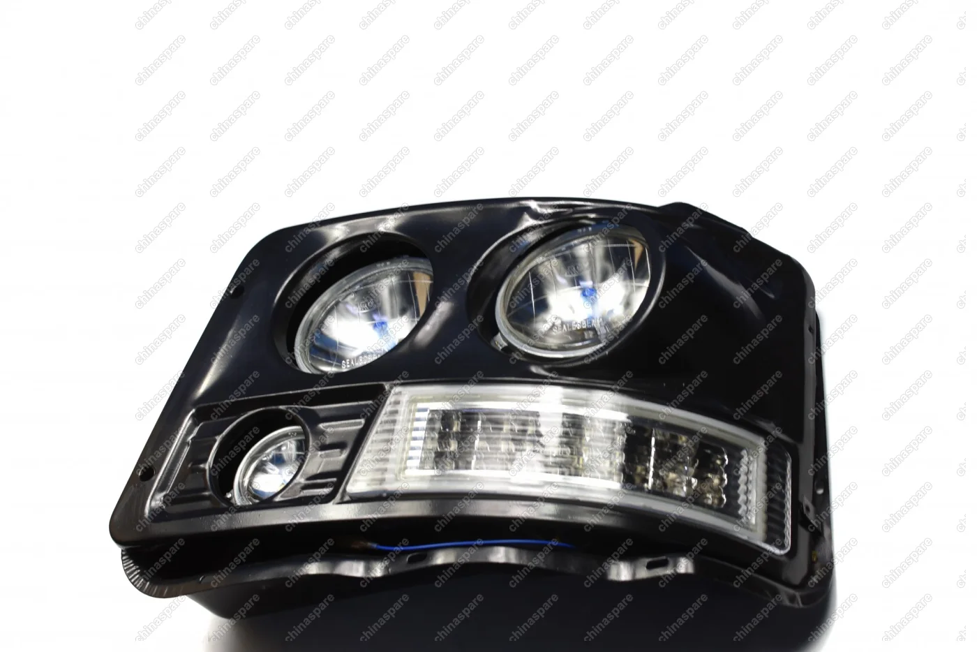 Фара передняя левая Shacman F3000 SHAANXI