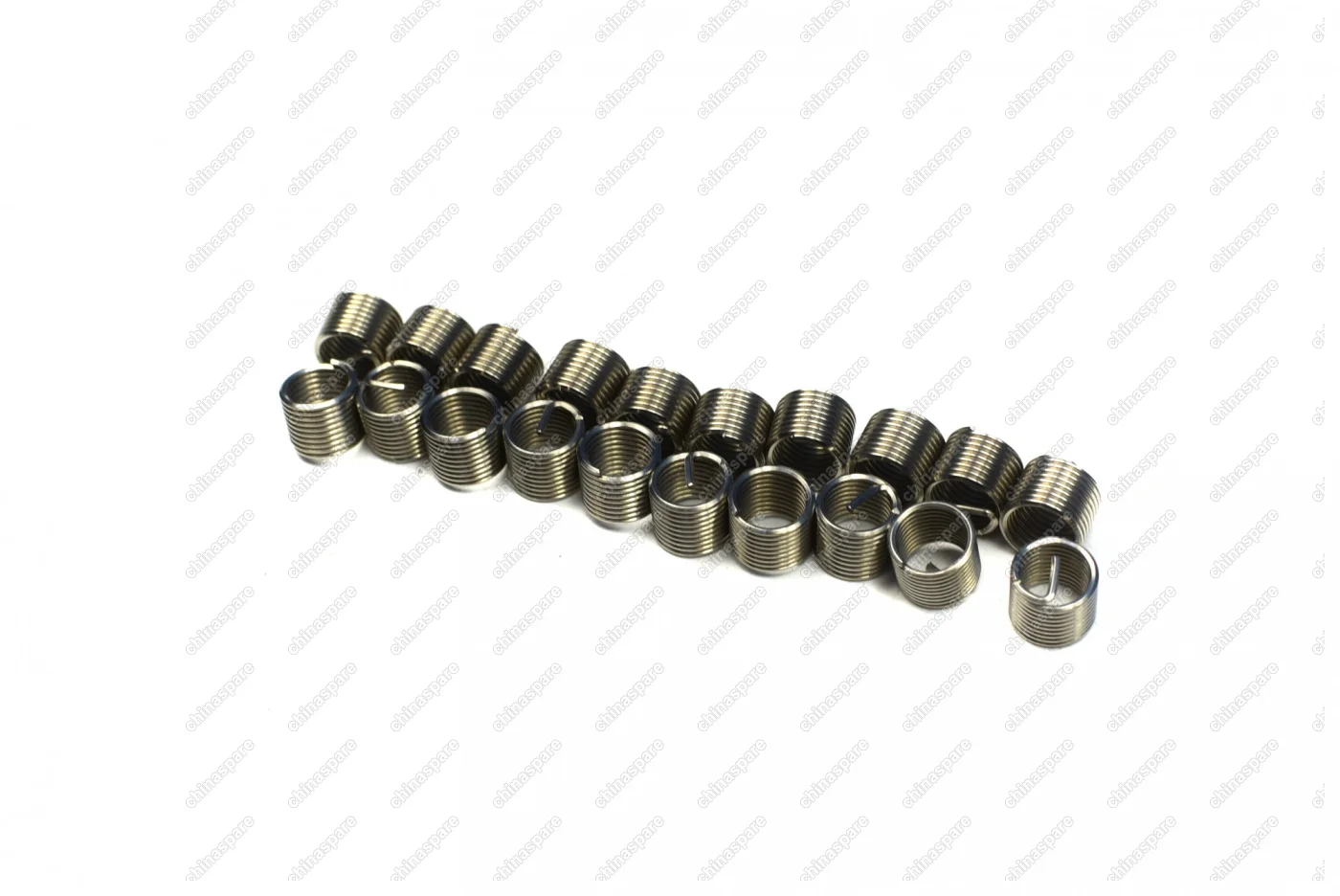 JTC47831 Набор вставок резьбовых М10x1,25 (20 штук) длина 10 мм для наборов восстановления резьбы