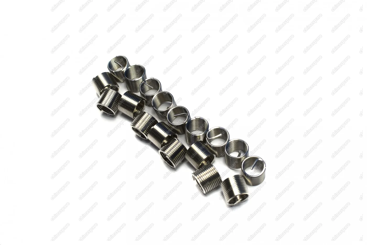 JTC47851 Набор вставок резьбовых М12x1,25 (18 штук) длина 12 мм для наборов восстановления резьбы