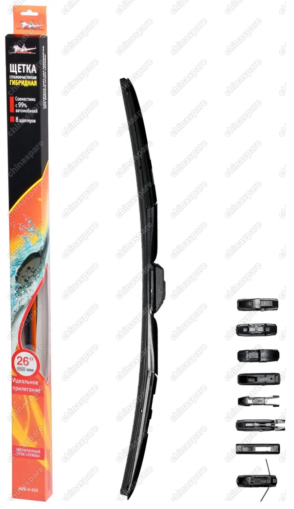 Щетка стеклоочистителя 650 мм (26) гибридная