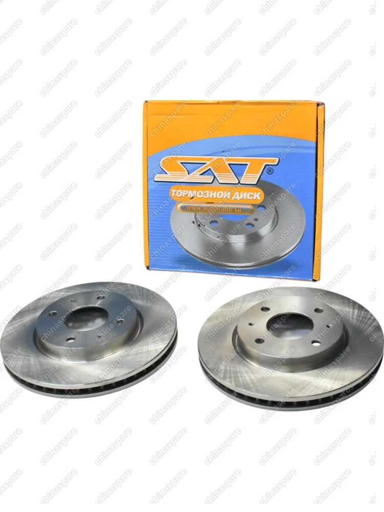 Диски тормозные передние Mitsubishi Lancer 9 1,6 (комплект)