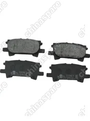 Колодки тормозные дисковые задние к-т LEXUS RX300/RX330/RX350 03>08/RX400H 05>09