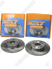 Диски передние на Renault Logan 1/2 8 кл / Sandero 8 кл(не вентилируемый) комплект 2шт
