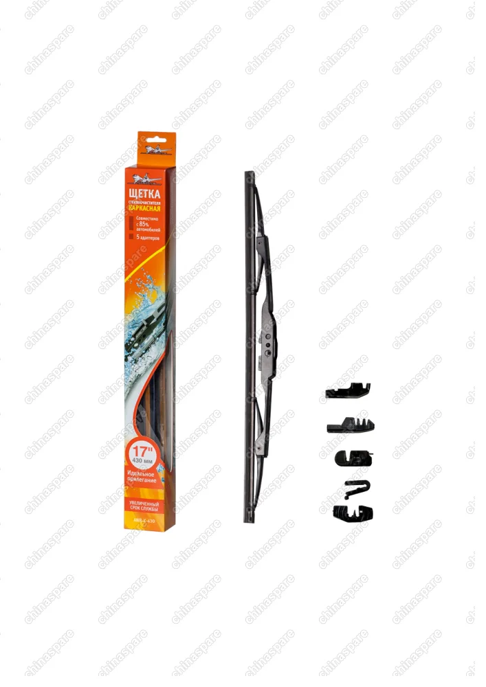 Щетка стеклоочистителя  каркасная 430 мм (17)