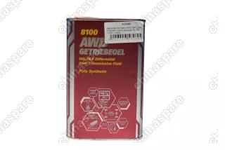 Масло трансмиссионное Mannol AWD Getriebeoel 8100 синтетическое масло для муфт HALDEX (0,85л.) (metal)