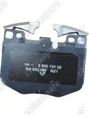 Колодки тормозные передние, комплект (BMW) 34116889570