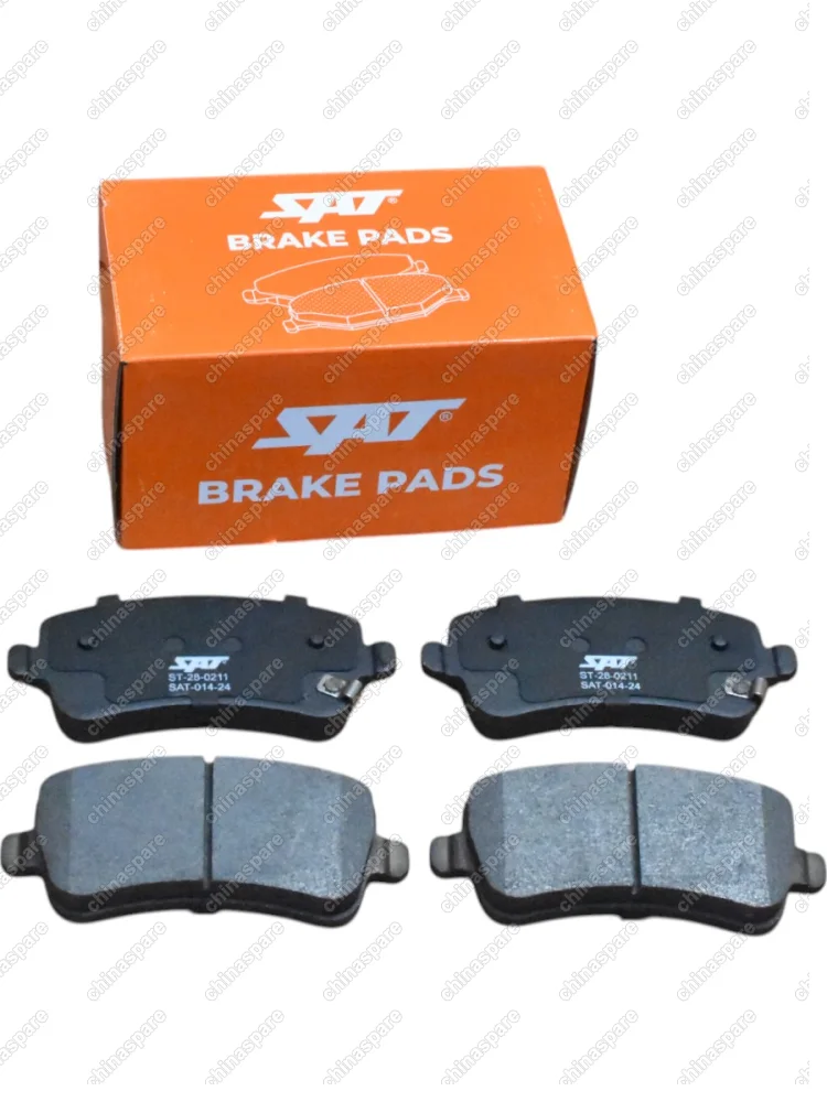 Колодки тормозные CHERY TIGGO-8 PRO MAX T1D/EXEED RX / 4 WD/ Jetour T2 ЗАДНИЕ