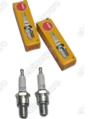 Свеча зажигания для снегоходов, мотоциклов, лодочных моторов, садовой техники Arctic Cat Honda Kawasaki Polaris Ski-Doo Vespa Yamaha Патрул BR9ES 2шт