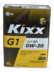 Масло моторное KIXX G1 0W-30 API SP 4L
