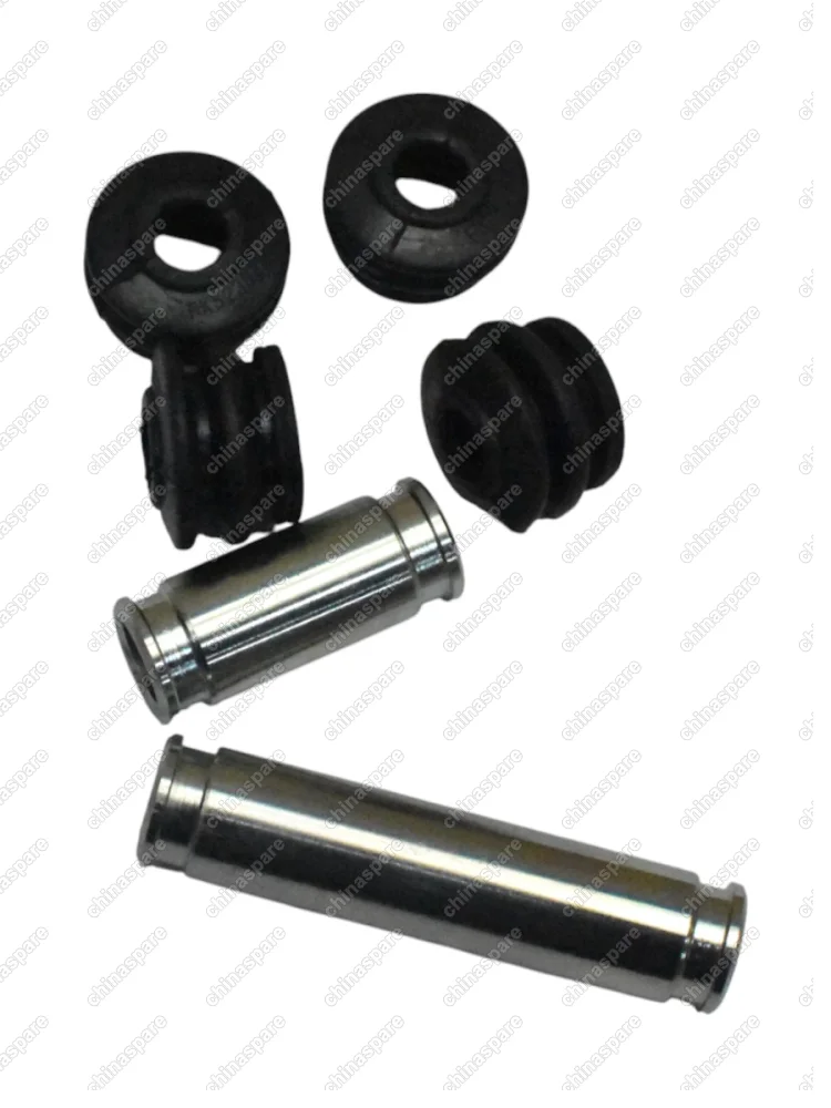 Ремкомплект переднего суппорта Lifan Smily / Geely Otaka (направляющие, пыльники) 1 СУППОРТ