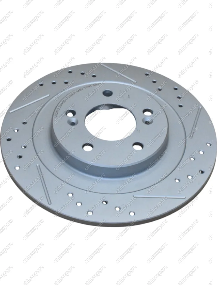 Диск тормозной задний (перфорированный) UIDNU CHERY ARRIZO 8