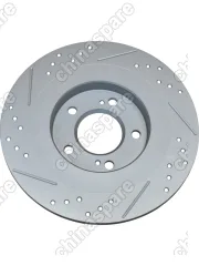 Диск тормозной задний (перфорированный) UIDNU CHERY ARRIZO 8