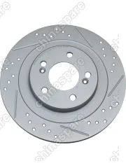 Диск тормозной задний (перфорированный) UIDNU CHERY ARRIZO 8