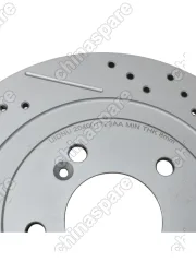 Диск тормозной задний (перфорированный) UIDNU CHERY ARRIZO 8