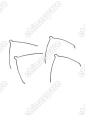 Ремкомплект суппорта передний Toyota Corolla E100 / E110