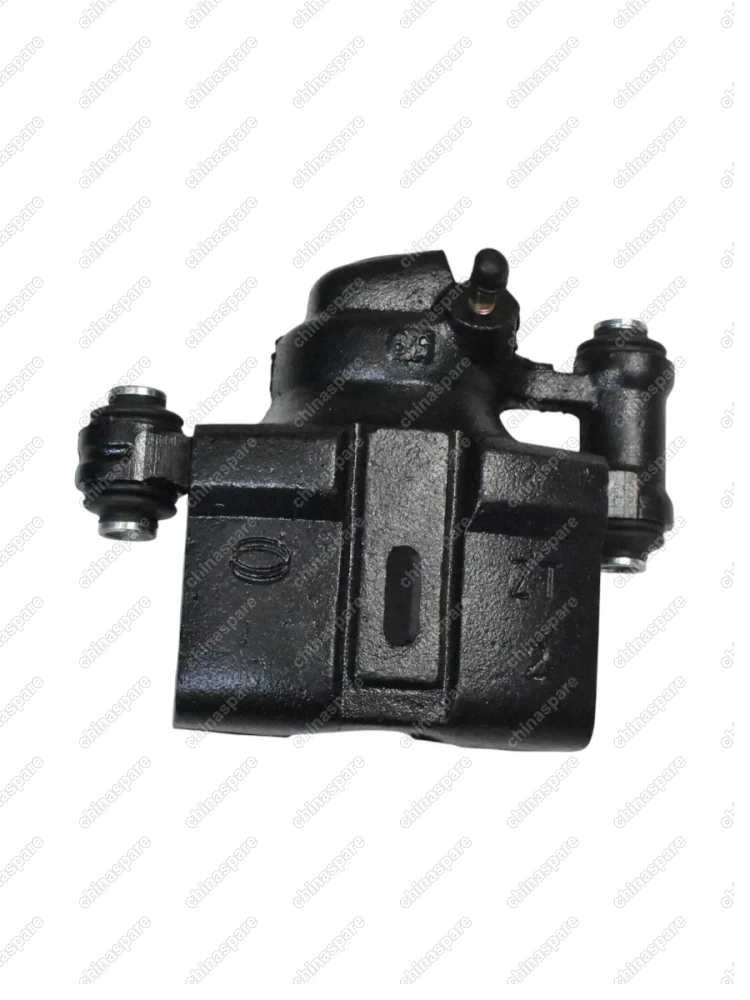 Суппорт тормозной передний левый без поршня Lifan Smily / Geely Otaka