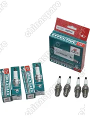 Свеча зажигания комплект Джили Атлас 2.0 2.4 Эмгранд Х7(Geely Emgrand X7 Atlas 2.0 2.4) 4 штуки Torch K6RTCU