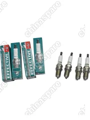 Свеча зажигания комплект Джили Атлас 2.0 2.4 Эмгранд Х7(Geely Emgrand X7 Atlas 2.0 2.4) 4 штуки Torch K6RTCU