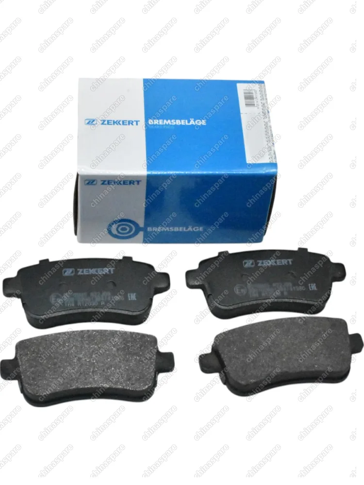 Колодки тормозные задние Zotye T600 электро ручник