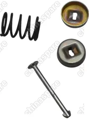 РЕМОНТНЫЙ КОМПЛЕКТ КРЕПЛЕНИЯ ТОРМОЗНЫХ КОЛОДОК (СОЛДАТИК+ТАРЕЛКИ+ПРУЖИНА)