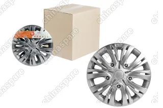 Колпаки колесные 14 дюймов Лион, серебристый, карбон