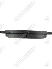 Колодки тормозные задние Zotye T600 электро ручник 109 мм - штатный размер