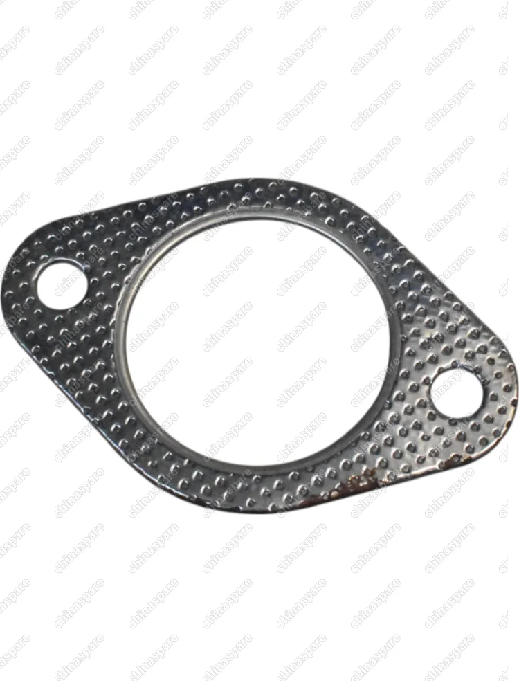 Прокладка глушителя приемной трубы Chery Cross Eastar, M11, Tiggo FL, Tiggo 5, 7 Pro Max (металл, паронит)