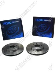 Комплект Диски тормозные передние HYUNDAI SOLARIS 10- / KIA RIO 10- HOSU 2 шт