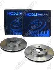 Комплект Диски тормозные передние HYUNDAI SOLARIS 10- / KIA RIO 10- HOSU 2 шт