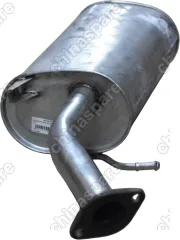 Глушитель (задняя часть) Chery Fora 2,0