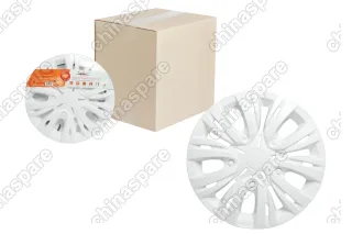 Колпаки колесные 15 дюймов Лион, белый, карбон