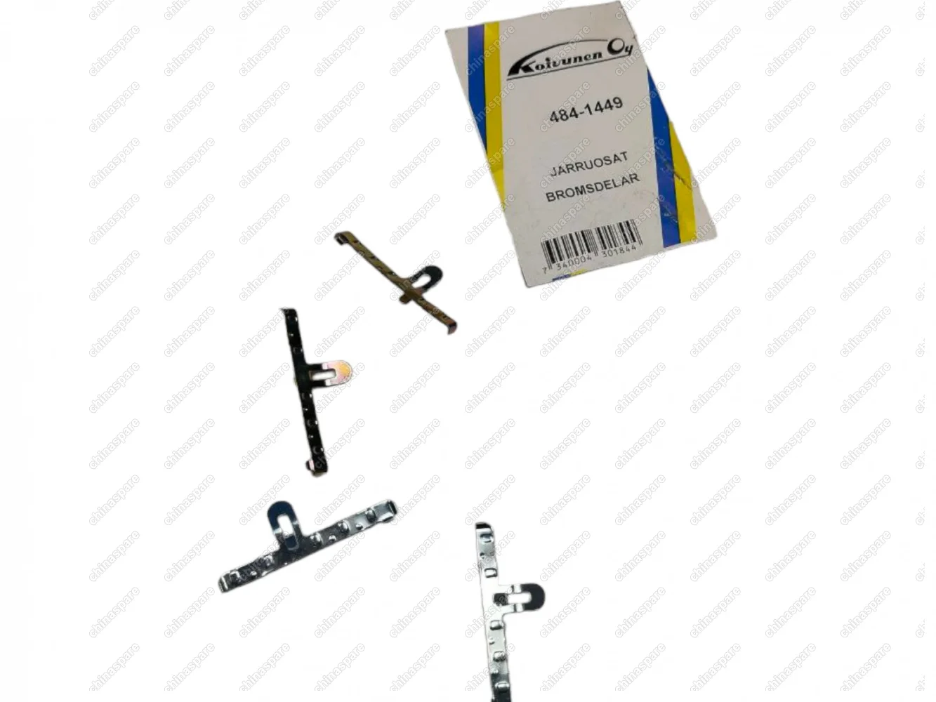 Комплект установочный передних колодок