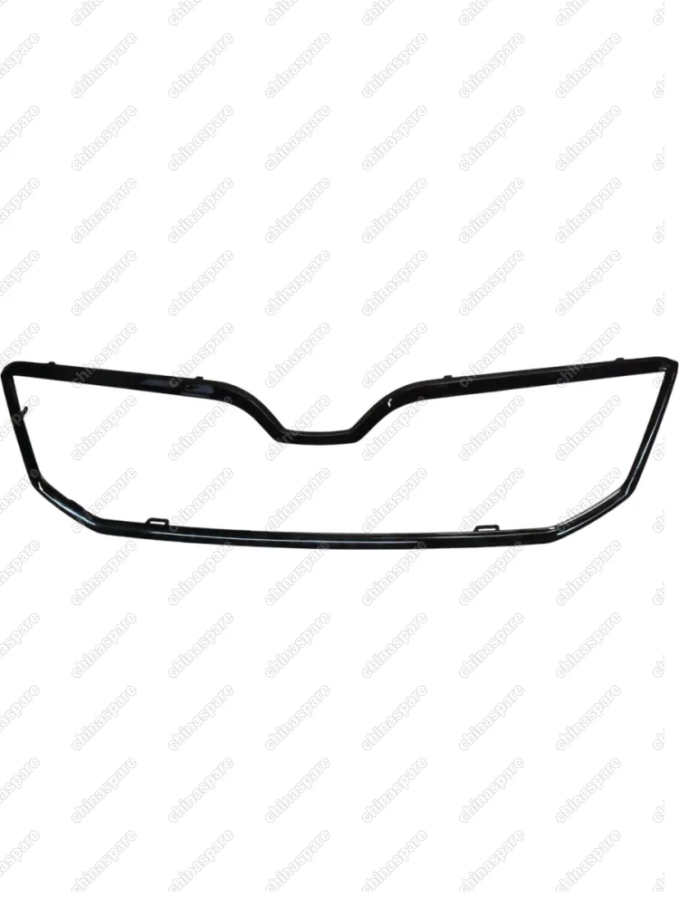 Молдинг решетки радиатора  Шкода Октавия А7 2013-2017, Skoda Octavia A7 молдинг решетки радиатора SAT (уценка)