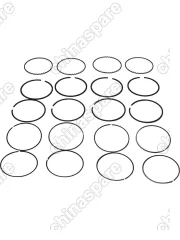 КОЛЬЦО ПОРШНЕВОЕ GEELY МК (КОМПЛЕКТ НА ДВС) LF  +0.00 STD 1.5 MR479QA TPR