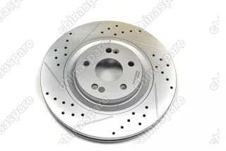 Диск тормозной задний перфорированный с насечками UIDNU (комплект) ZEEKR 001