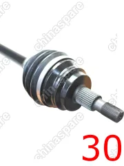 Вал приводной в сборе Mercedes-Benz X166 GL-klasse GL/GLS 2012-2016 перед/прав. DSD046R A1663301300 A1663301501