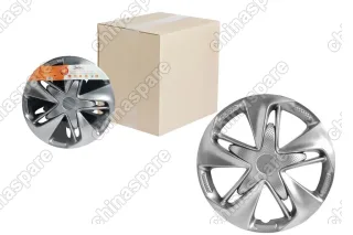 Колпаки колесные 16 дюймов Супер Астра, серебристый, карбон